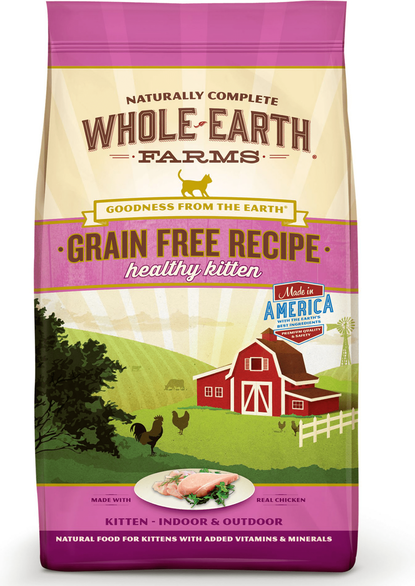 Whole Earth Farms Grain Free Recipe Healthy Kitten